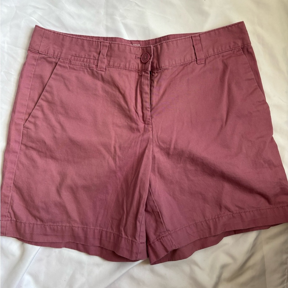 Ann Taylor LOFT 100% cotton dress shorts